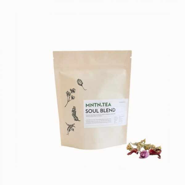 bergthee soul blend hibiscus marokkaanse roos thee pynappel