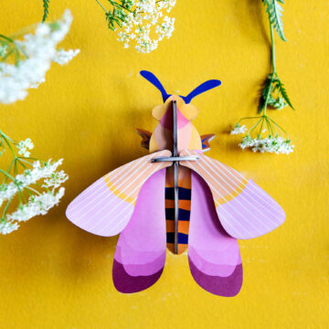 studio roof pink bee diy muurdecoratie pynappel brievenbus cadeau