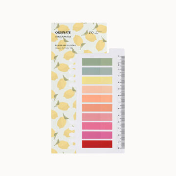 doorzichtige sticky notes ordinate lemonade blooms post its transparante sticky notes pynappel