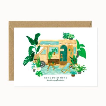 home sweet home kaart camper kaart all the ways to say goudfolie pynappel cadeauwinkel uden