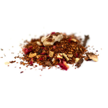 losse kerstthee rooibos kers thee kaneel sinaasappel kardemom pynappel brievenbus cadeau