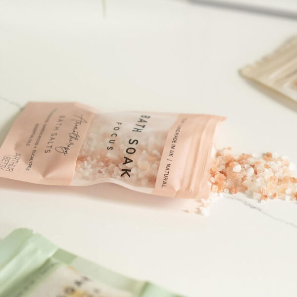 natuurlijk eucalyptus badzout cederhout sandelhout bath salts focus arthur betsy pynappel brievenbus cadeau